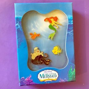 The little mermaid pin set - special edition